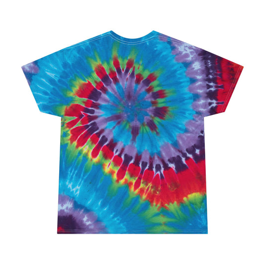 Tie-Dye Spiral Jellyfish T-Shirt — Vibrant Psychedelic Tee for Beach, Festival & Summer