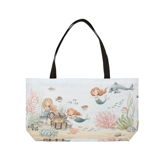 Mermaid Treasure Weekender Tote Bag