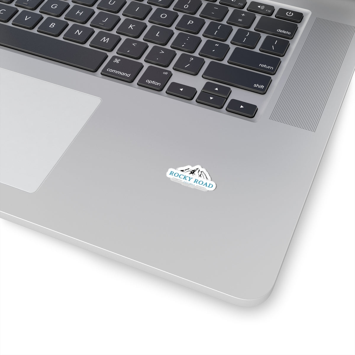 Custom Logo Kiss-Cut Sticker — Mountain Logo Decal for Laptops & Gear