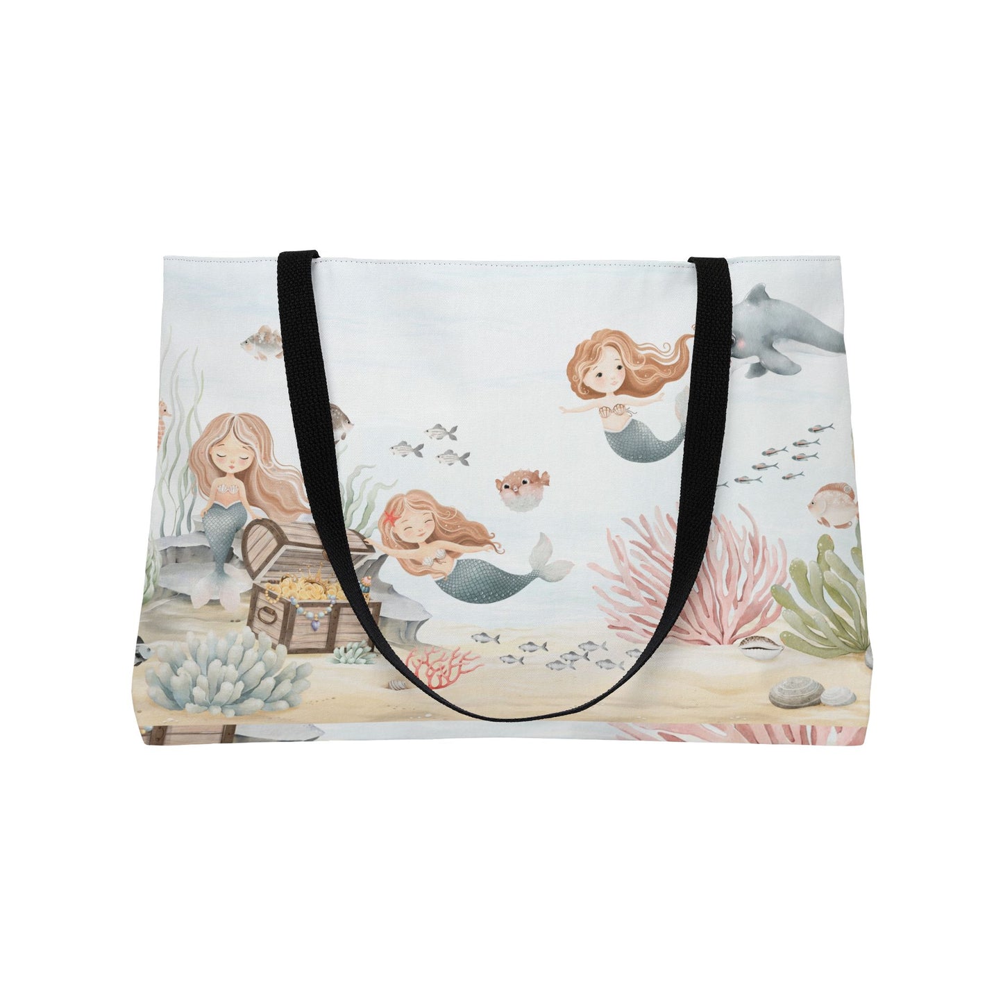 Mermaid Treasure Weekender Tote Bag