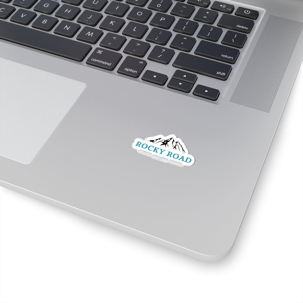 Custom Logo Kiss-Cut Sticker — Mountain Logo Decal for Laptops & Gear