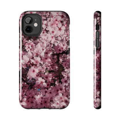 Cherry Blossom Tough Phone Case – Pink Floral Protective Phone Cover