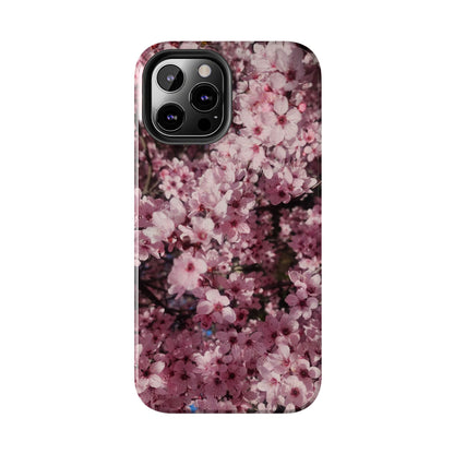Cherry Blossom Tough Phone Case – Pink Floral Protective Phone Cover