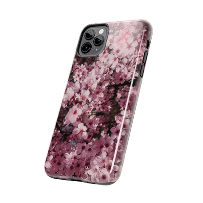 Cherry Blossom Tough Phone Case – Pink Floral Protective Phone Cover