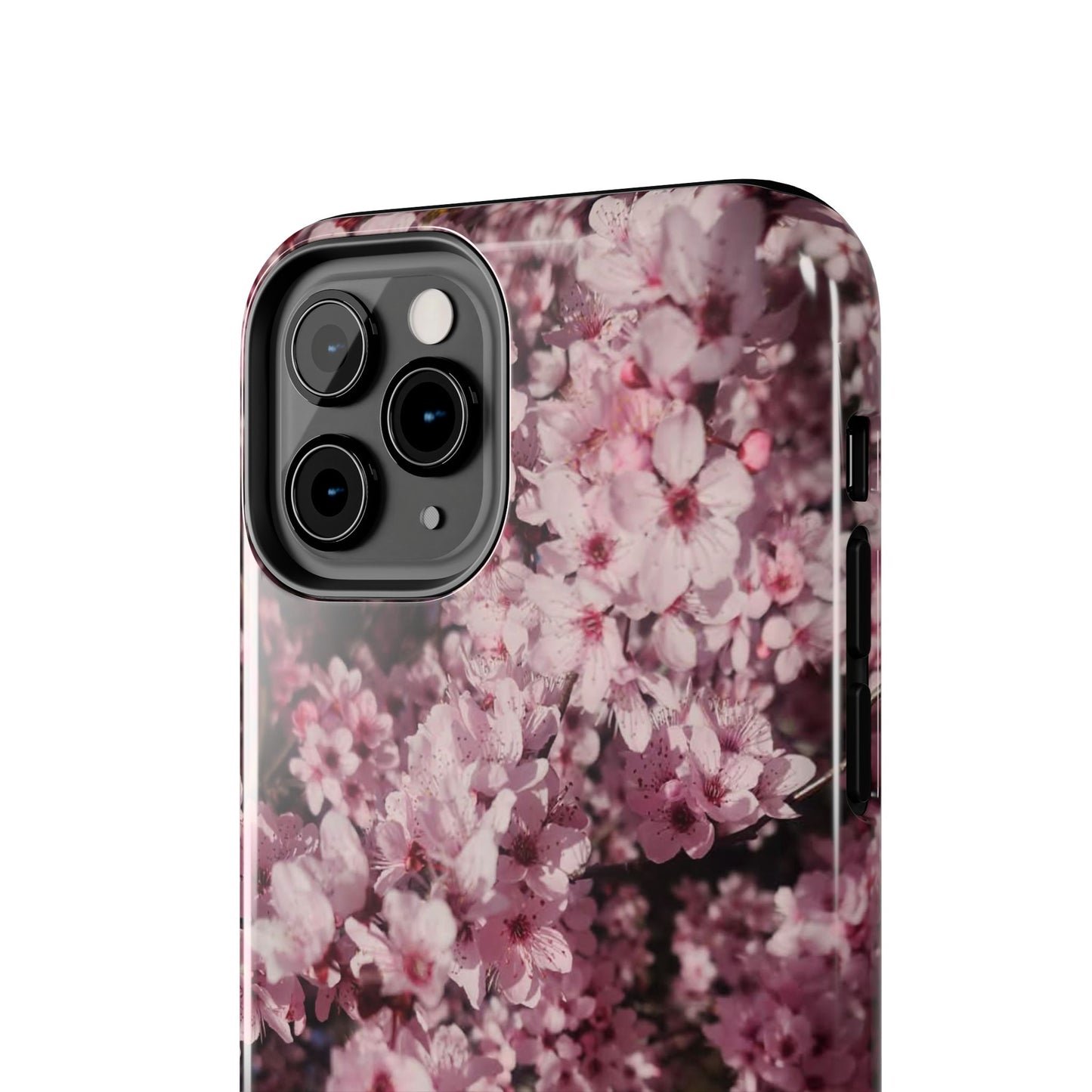 Cherry Blossom Tough Phone Case – Pink Floral Protective Phone Cover