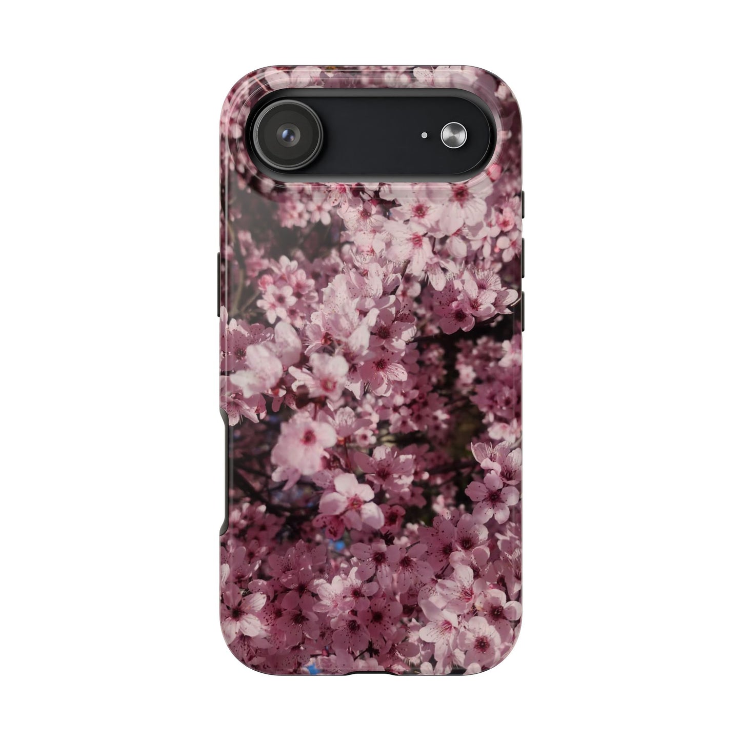Cherry Blossom Tough Phone Case – Pink Floral Protective Phone Cover