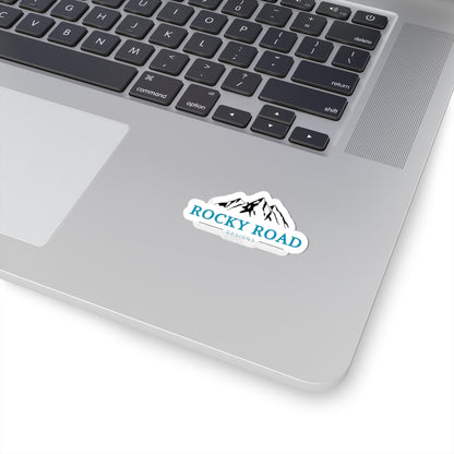 Custom Logo Kiss-Cut Sticker — Mountain Logo Decal for Laptops & Gear