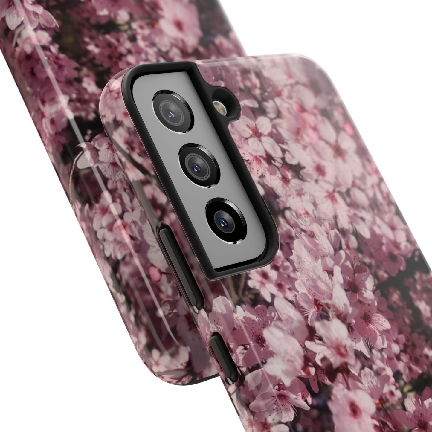 Cherry Blossom Tough Phone Case – Pink Floral Protective Phone Cover
