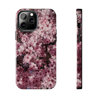 Cherry Blossom Tough Phone Case – Pink Floral Protective Phone Cover