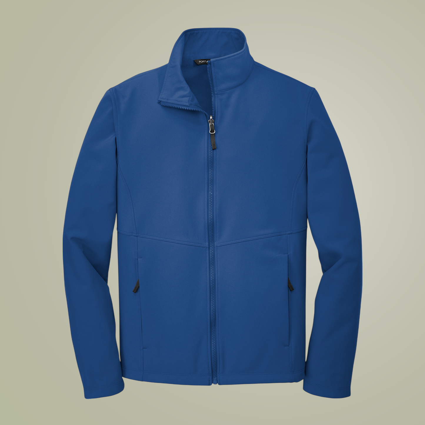 Customize Design- Men’s Embroidered Soft Shell Jacket — Outdoor Logo Windproof Coat
