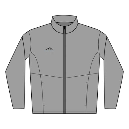 Customize Design- Men’s Embroidered Soft Shell Jacket — Outdoor Logo Windproof Coat