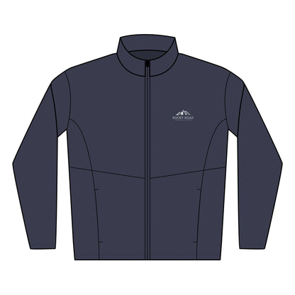Customize Design- Men’s Embroidered Soft Shell Jacket — Outdoor Logo Windproof Coat