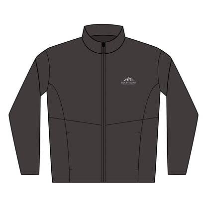 Customize Design- Men’s Embroidered Soft Shell Jacket — Outdoor Logo Windproof Coat
