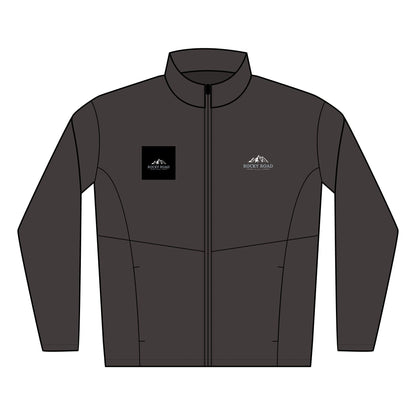 Customize Design- Men’s Embroidered Soft Shell Jacket — Outdoor Logo Windproof Coat