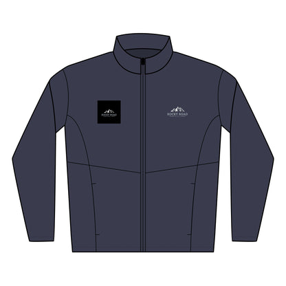 Customize Design- Men’s Embroidered Soft Shell Jacket — Outdoor Logo Windproof Coat