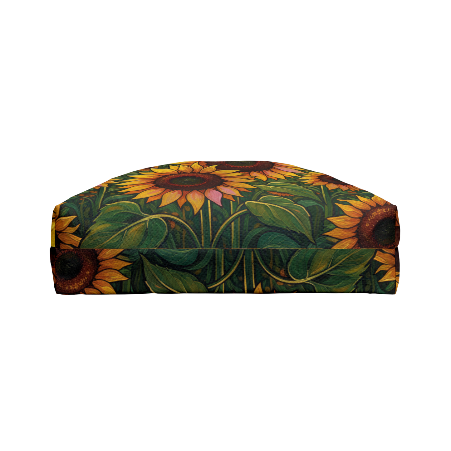 Sunflower Weekender Tote Bag - Bright Floral Travel Beach Bag