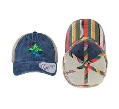 The Infinity Hers TESS Women's Washed Mesh-Back Ponytail Cap