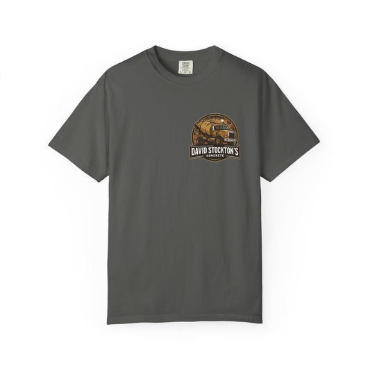 Concrete Company T-Shirt — David Stockton's Concrete Logo Work Tee
