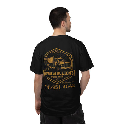 Concrete Company T-Shirt — David Stockton's Concrete Logo Work Tee