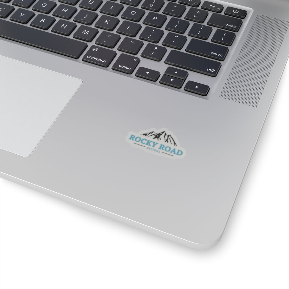 Custom Logo Kiss-Cut Sticker — Mountain Logo Decal for Laptops & Gear