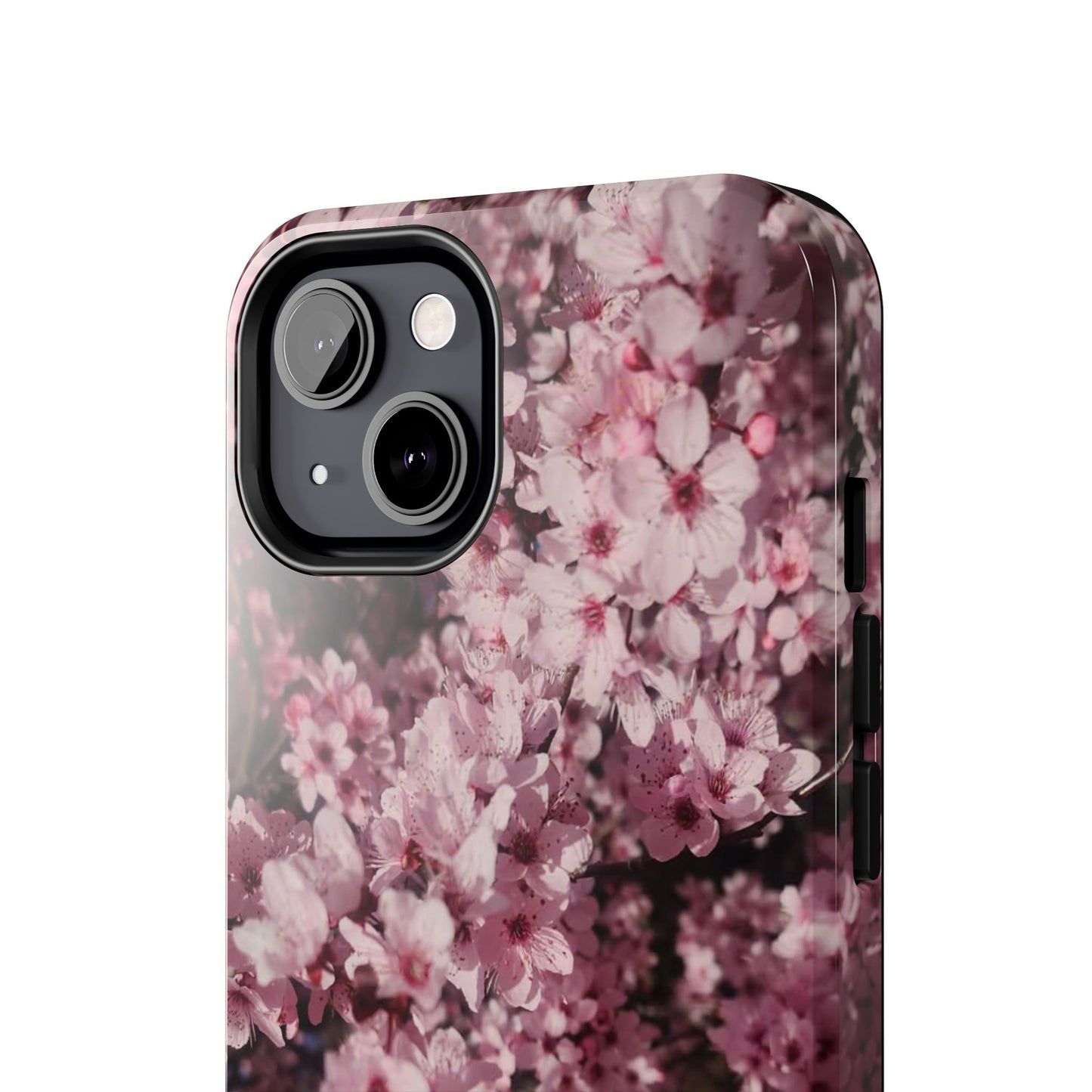 Cherry Blossom Tough Phone Case – Pink Floral Protective Phone Cover