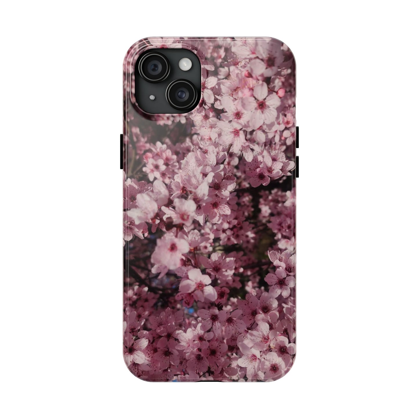 Cherry Blossom Tough Phone Case – Pink Floral Protective Phone Cover