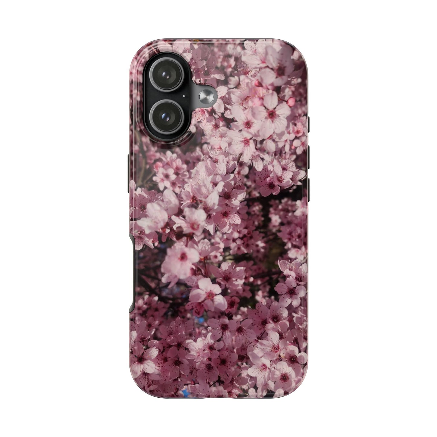 Cherry Blossom Tough Phone Case – Pink Floral Protective Phone Cover