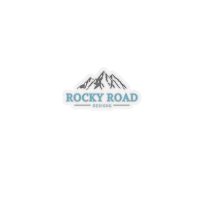 Custom Logo Kiss-Cut Sticker — Mountain Logo Decal for Laptops & Gear