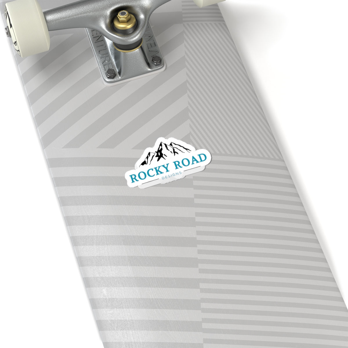 Custom Logo Kiss-Cut Sticker — Mountain Logo Decal for Laptops & Gear