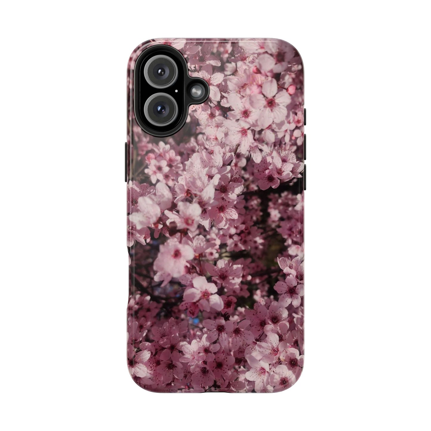 Cherry Blossom Tough Phone Case – Pink Floral Protective Phone Cover