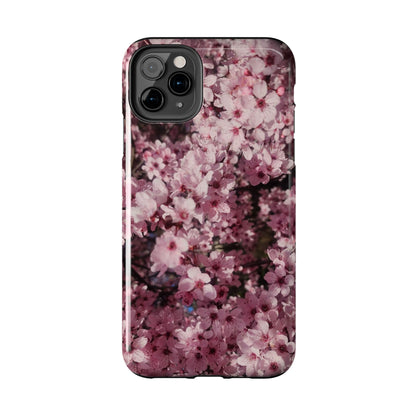 Cherry Blossom Tough Phone Case – Pink Floral Protective Phone Cover