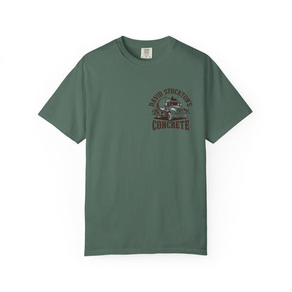 Concrete Company T-Shirt — David Stockton's Concrete Logo Work Tee
