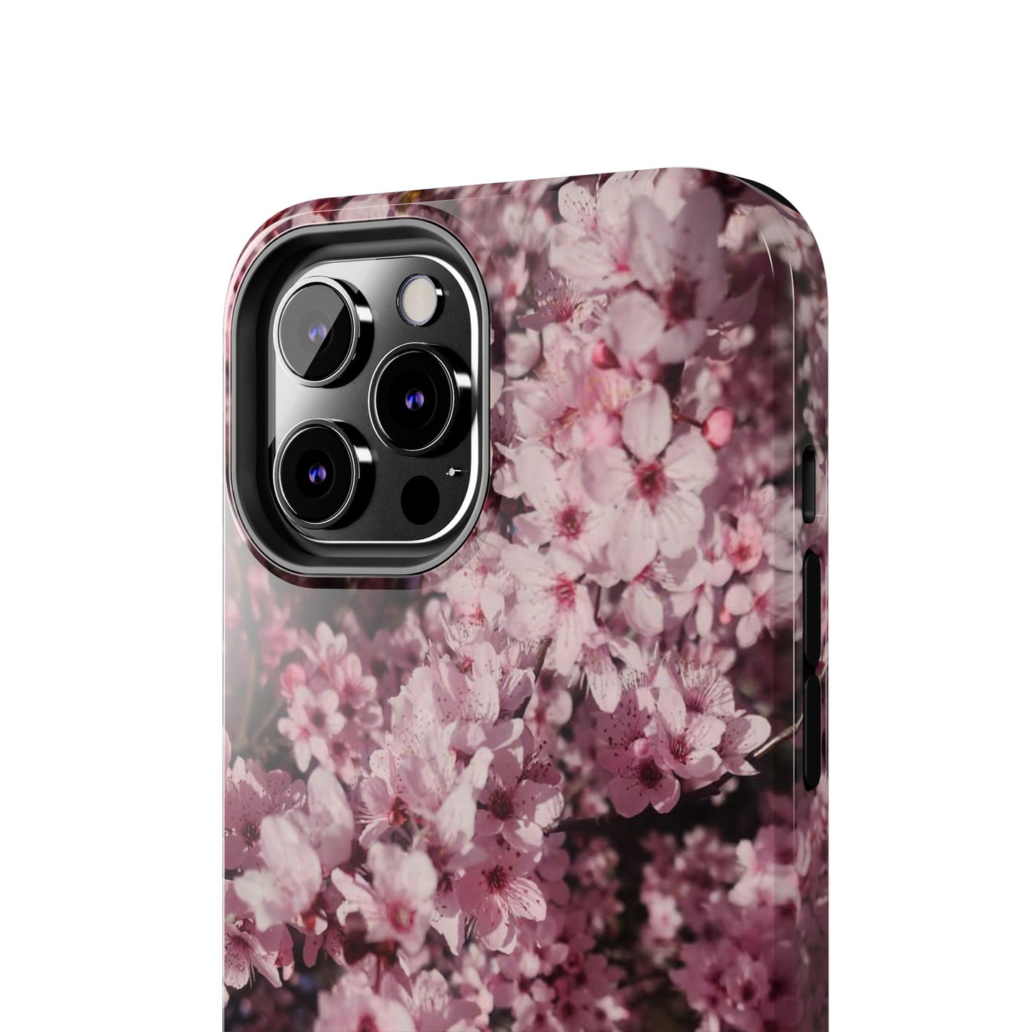 Cherry Blossom Tough Phone Case – Pink Floral Protective Phone Cover