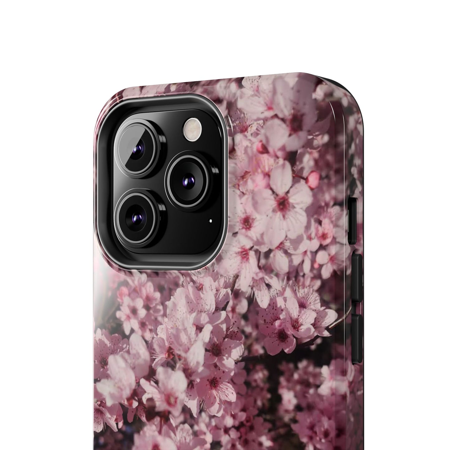 Cherry Blossom Tough Phone Case – Pink Floral Protective Phone Cover