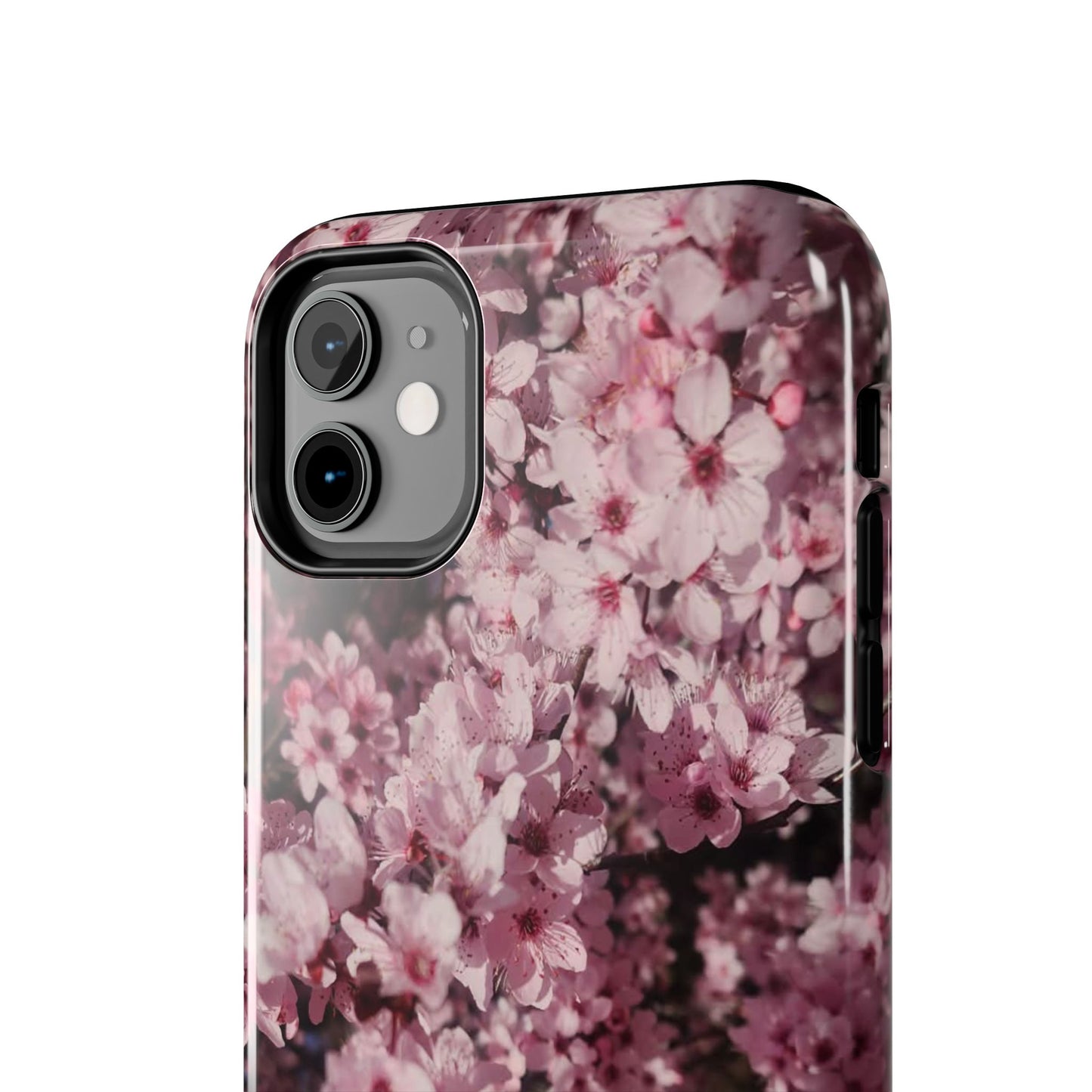 Cherry Blossom Tough Phone Case – Pink Floral Protective Phone Cover