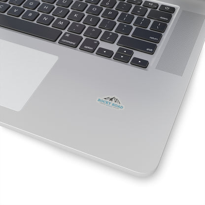 Custom Logo Kiss-Cut Sticker — Mountain Logo Decal for Laptops & Gear