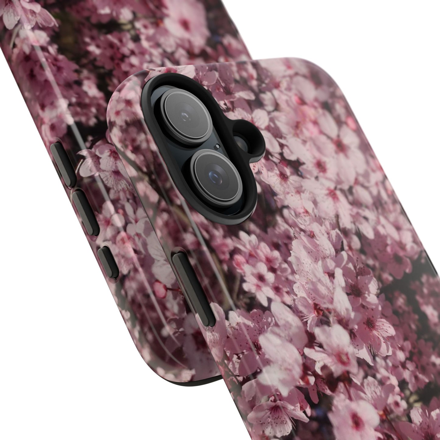 Cherry Blossom Tough Phone Case – Pink Floral Protective Phone Cover