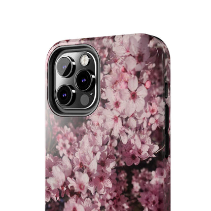 Cherry Blossom Tough Phone Case – Pink Floral Protective Phone Cover