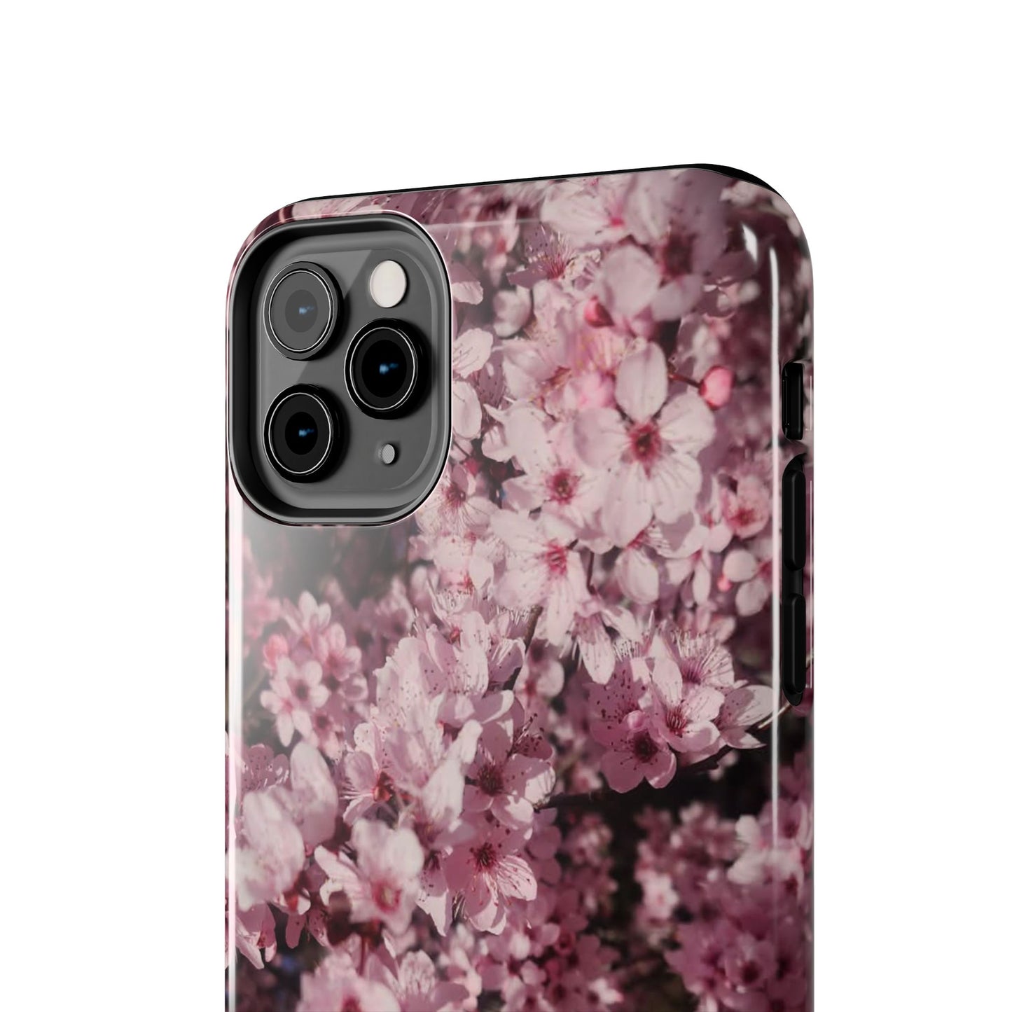 Cherry Blossom Tough Phone Case – Pink Floral Protective Phone Cover