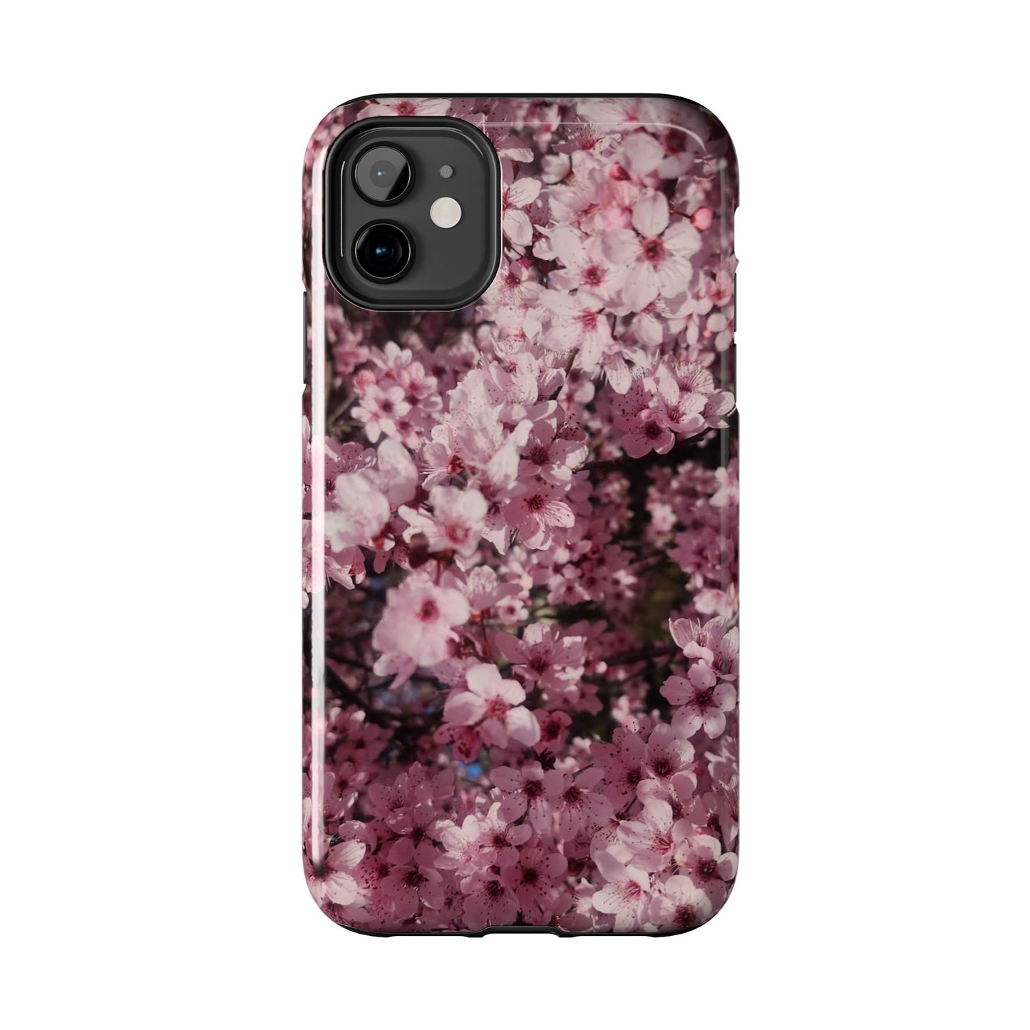 Cherry Blossom Tough Phone Case – Pink Floral Protective Phone Cover